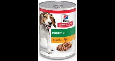 Hill's Science Plan Canine Blik Puppy Kip 370 gr - 12 stuks