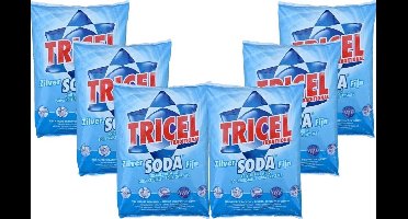 Tricel soda traditional - soda kristallen reiniger - Reinigt, ontstopt en ontvet 6 x 1kg