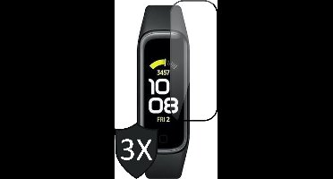 Screenprotector geschikt voor Samsung Galaxy Fit 2 - Full Screen Protector - 3 Stuks