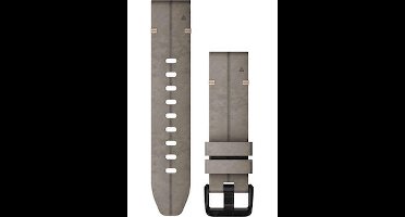 Garmin QuickFit Suede Horlogebandje - 20mm Polsbandje - Wearablebandje - Shale Grey