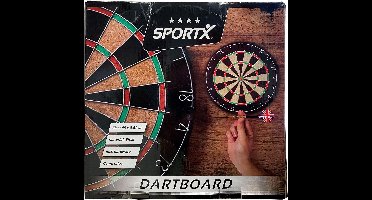 SportX Dartbord 45 cm Sisal