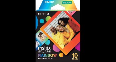 instax square film single-pack rainbow