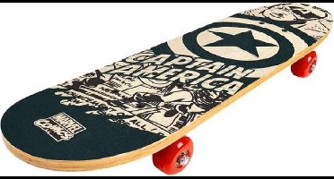 Skateboard Kinderen/Jongens/Meisjes - Marvel Captain America 61 x 15 x 10 cm - 24 inch