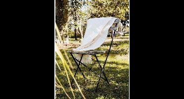Cosy @ Home Plaid Badajoz Wit - 150x130cm - Polyester