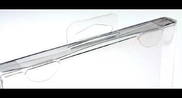 Plastic Doosjes 5,1x5,1x30,8cm Kristalhelder met (25 stuks)