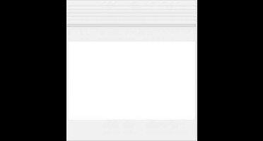 Gripzakken met Schrijfvlak 33x33cm PE 50 micron (100 stuks) | gripzak