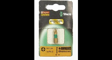 Wera Bit, Phillips, 1xPH2, 3.5 -5.0 (851/1)