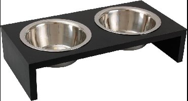 Flamigno voerbak - voerbak - Kobushi antraciet 2x650 ml