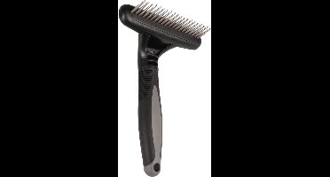 Ondervachthark Enkel Lange Roterende Tanden - Zwart - 17 x 11.5 x 5 cm