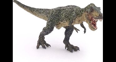 Speelfiguur - Dinosaurus - Rennende T-rex - Groen