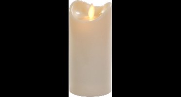 Peha Kaars Met Led Verlichting 6,8 X 14,5 Cm Abs Crème