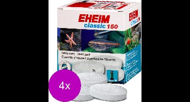 Eheim Filtervlies Voor Classic 150 - Filtermateriaal - 4 x 3 stuks 150 - 2211
