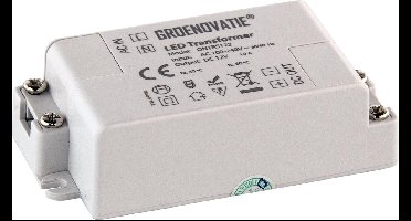 Groenovatie LED Transformator 12V - Max. 12 Watt