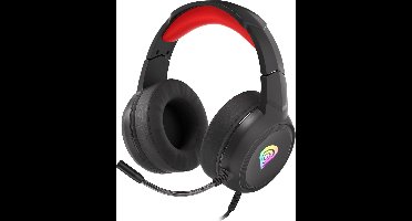 Genesis Neon 200 RGB Gaming Headset - Zwart Rood