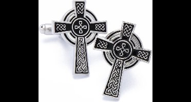 Manchetknopen - Kruis Religieus met Kleine Details