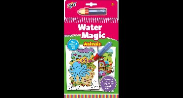 Galt Waterkleurboek Water Magic Animals - Kleurboek