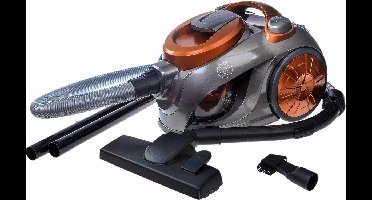 Herzberg Home & Living Herzberg Hg-8046Cop: Stofzuiger Zonder Stofzak Met Meerdere Cyclonen