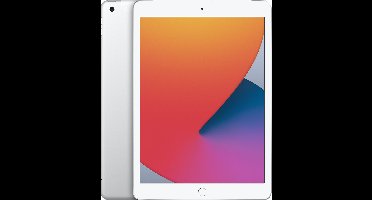 Apple iPad (2020) - 10.2 inch - WiFi + 4G - 128GB - Zilver