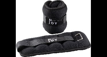 Pols en enkelgewicht - 0,5 Kg - Set van 2 - Zwart - Njoy your sports