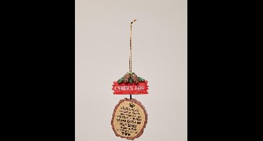 Kurt S. Adler Cabin's Log Kersthanger