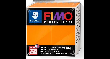 FIMO professional - ovenhardende, professionele boetseerklei blok 85 g - oranje