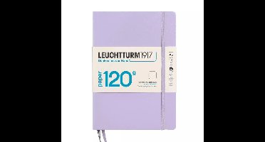 Leuchtturm1917 notitieboek - 120 grams - medium A5 notitieboek - dotted - lilac