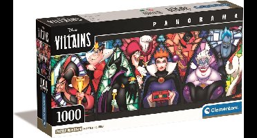 Clementoni - Puzzel - 1000 Stukjes - Disney Panorama Dorp - Vanaf 14 Jaar