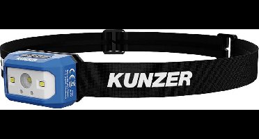 Kunzer HL-002 Werklamp LED werkt op een accu 300 lm, 240 lm, 120 lm