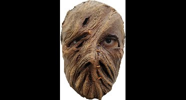 Partychimp Vogelverschrikker Gezichts Masker Halloween Masker voor bij Halloween Kostuum Volwassenen - Latex - One-size