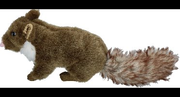 Wild Life Collection Dog – Hondenspeelgoed – Hondenspeeltje met Piep - Hondenknuffel - Marter