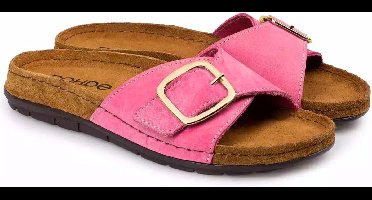 Rohde Easys N41 - dames slof - roze - maat 40 (EU) 7 (UK)