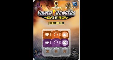 Power Rangers: Heroes of the Grid - Ranger Dice Set #2 - Dobbelsteen set - Renegade Game Studios