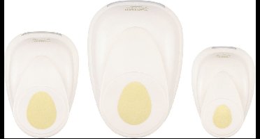 Vaessen Creative Figuurpons - Set Eieren - 3 stuks