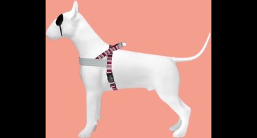 Morso - Norwegian Hondentuig Gerecycled Skyline Rood / Roze