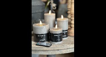 Countryfield LED Stompkaars Rustiek 8 cm - Grijs