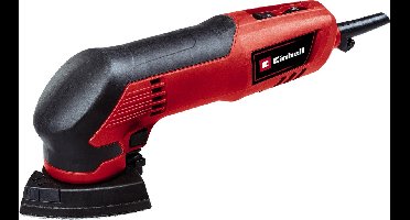 Einhell Elektrische Delta Schuurmachine TC-DS 20 E - 200W - Variabele snelheid - Stofafzuigaansluiting - Incl. 9 stuks schuurpapier
