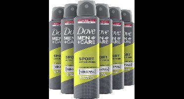 Dove Men + Care Active Fresh Sport Deodorant Spray - 6 x 250 ml