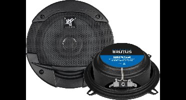 Hifonics BRX52 - Autospeaker - 13cm 2 weg coaxiale luidsprekers - 160 Watt - ondiepe shallow fit speakers