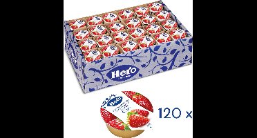 Hero Aardbeienjam Extra - Broodbeleg - Jam - 120 Cupjes à 25 gram - Voordeelverpakking