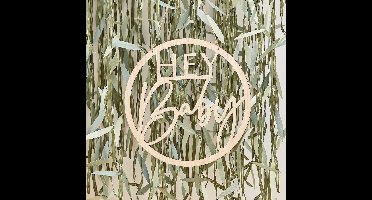 Botanical Baby - Bord hout Hey Baby