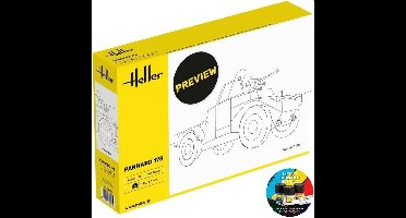 Heller Modelbouwpakket Militaire voertuigen - 35325 Panhard 178 AMD 35 - Starter Kit Plastic - 1:35 - Modelbouw