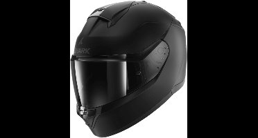 Shark - RIDILL 2 BLANK Mat Black Mat - Maat S - Integraal helm - Scooter helm - Motorhelm - Zwart - Scooterhelmen mannen en vrouwen.