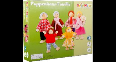 Beeboo Houten Poppenfamilie