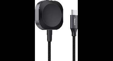 Phreeze Magnetische Oplader - Geschikt voor Apple Watch Series 9/8/7/6/5/4 - Extra Sterk - Snellader - USB C - Magnetische Horloge Oplaadstation - Wit