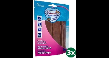 3x70 gr Renske gezonde beloning vlees strip lam hondensnack