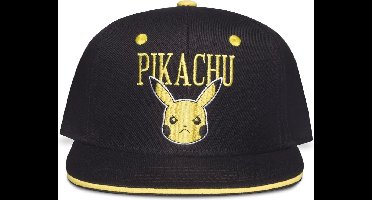 Pokémon - Angry Pikachu Snapback Pet - Zwart