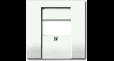 Busch Jaeger Future Linear afdekplaat multimedia MAT studiowit 1766-884