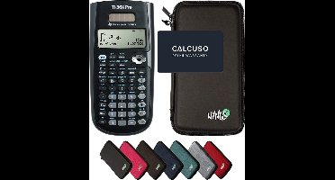 TI-36X Pro MultiView incl. WYNGS Beschermhoes Zwart - Wetenschappelijke Rekenmachine - Basis Pakket