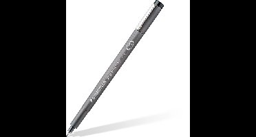 STAEDTLER pigment liner - fineliner - zwart - 0,6 mm