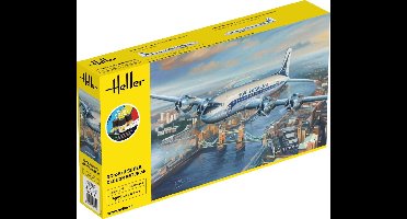 Heller Modelbouwpakket Militaire voertuigen - 56315 Douglas DC-6 Super Cloudmaster AF - Starter Kit Plastic - 1:72 - Modelbouw